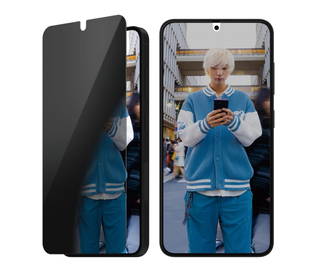 PanzerGlass Ultra-Wide Fit do Samsung Galaxy S25 privacy - 1539009 - zdjęcie 2